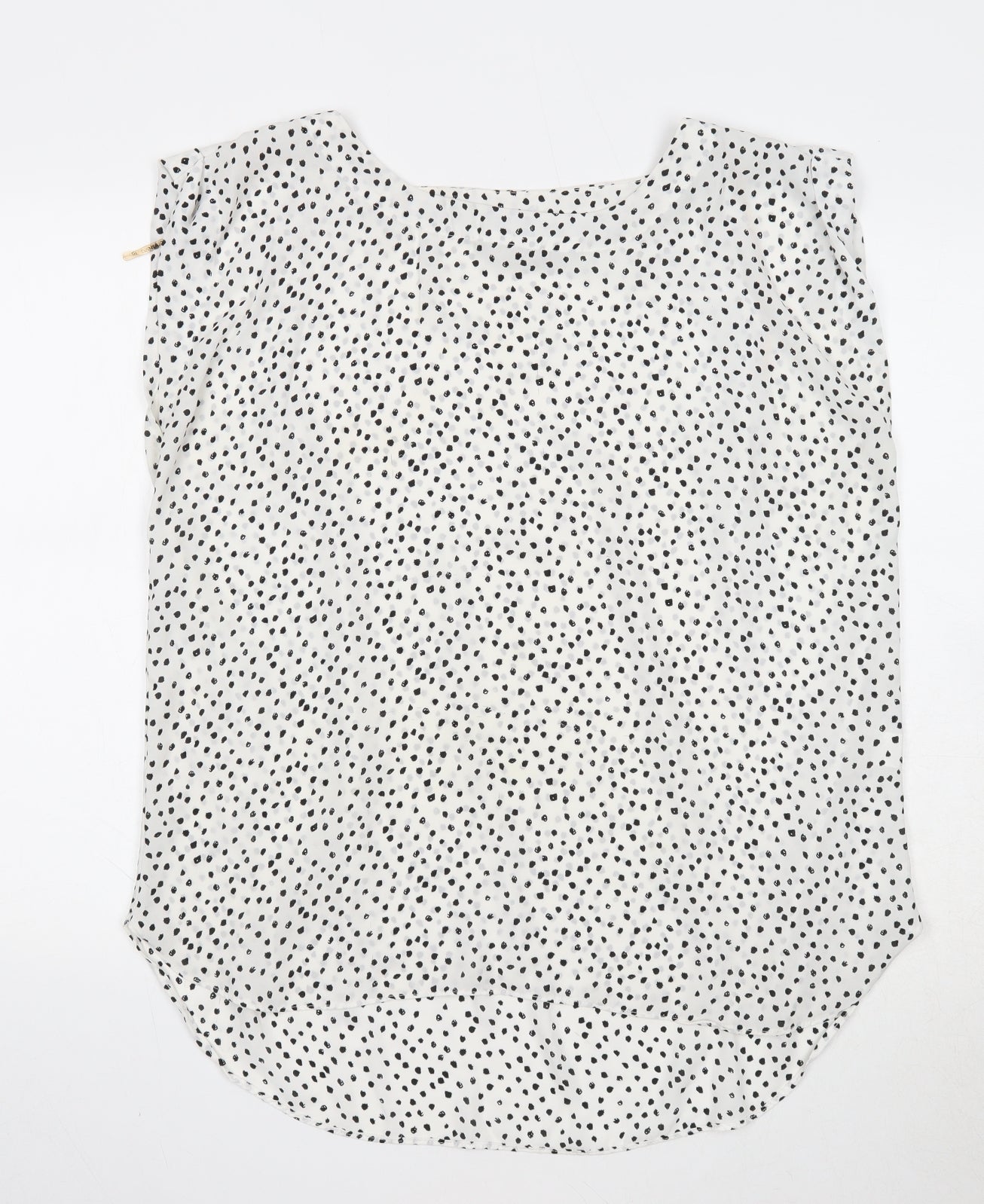 Womens UK Size 14 Glassons White Basic Tank