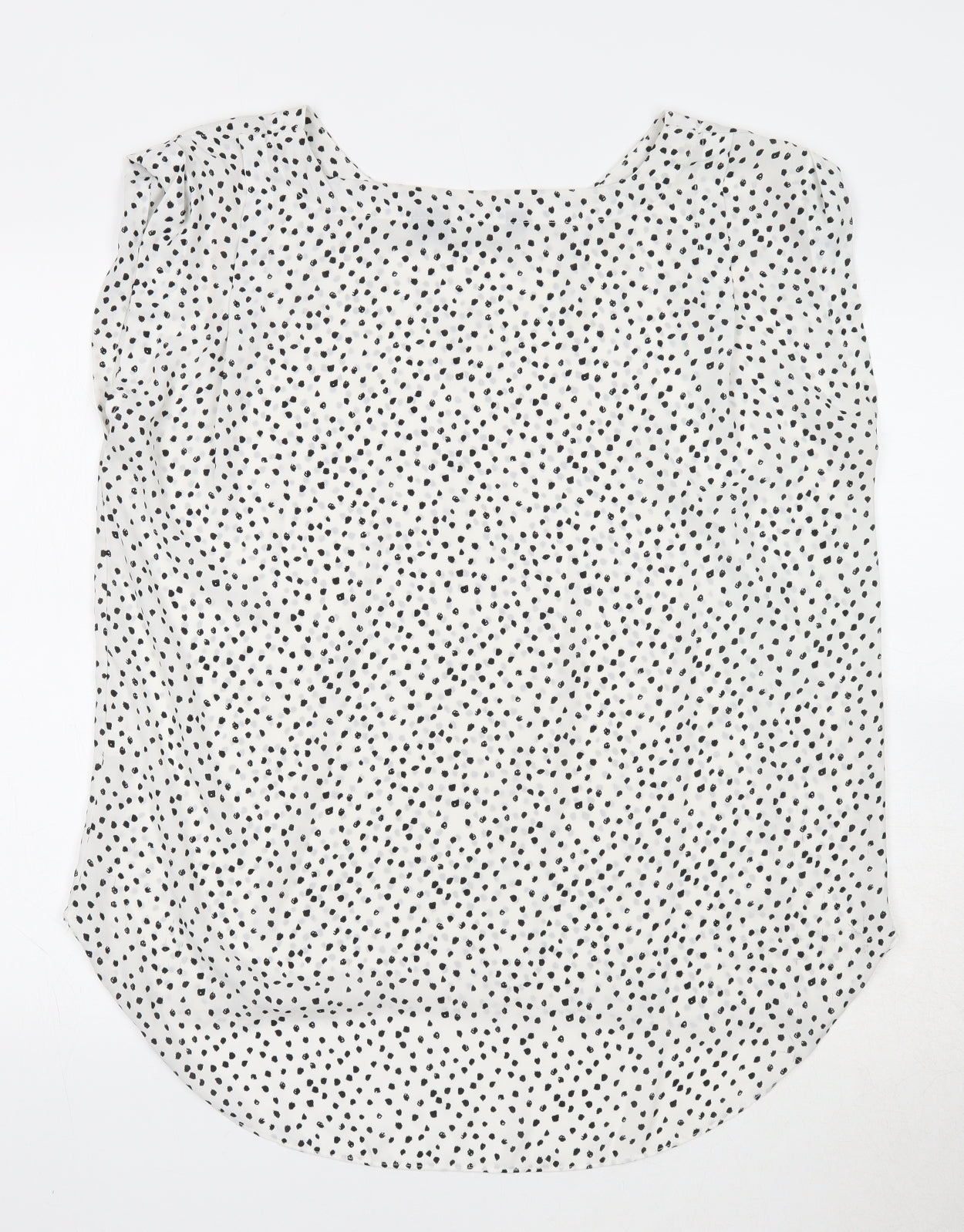 Womens UK Size 14 Glassons White Basic Tank