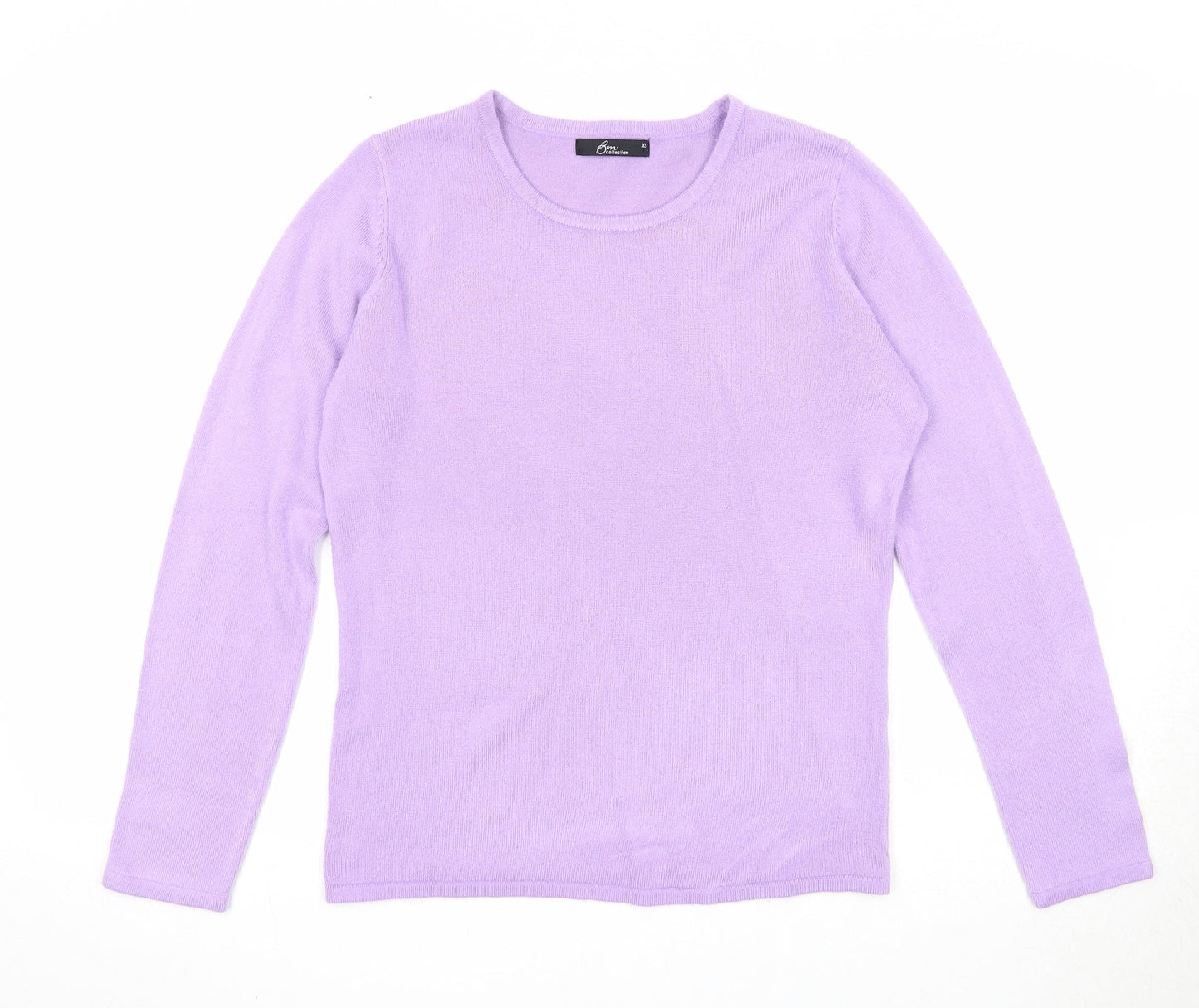 Womens UK Size XS Bonmarché Purple Pullover Jumper