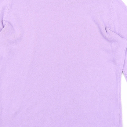 Womens UK Size XS Bonmarché Purple Pullover Jumper