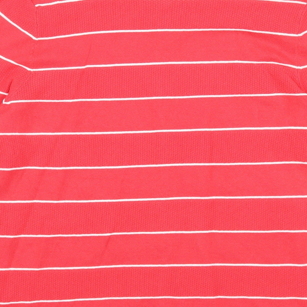 Womens UK Size M Bonmarché Red Cardigan Jumper