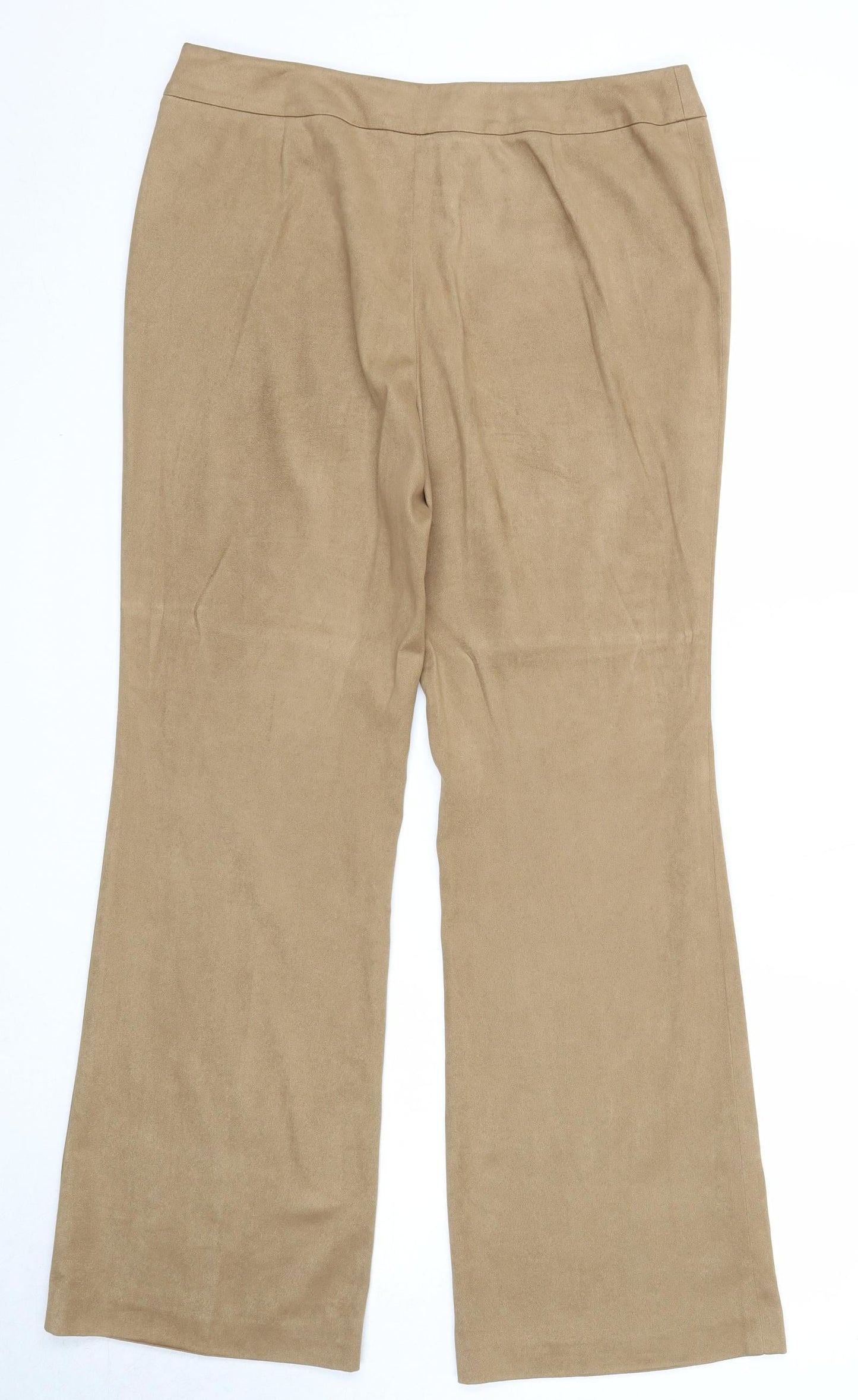 Womens UK Size 14 NEXT Regular Fit  Beige Trousers