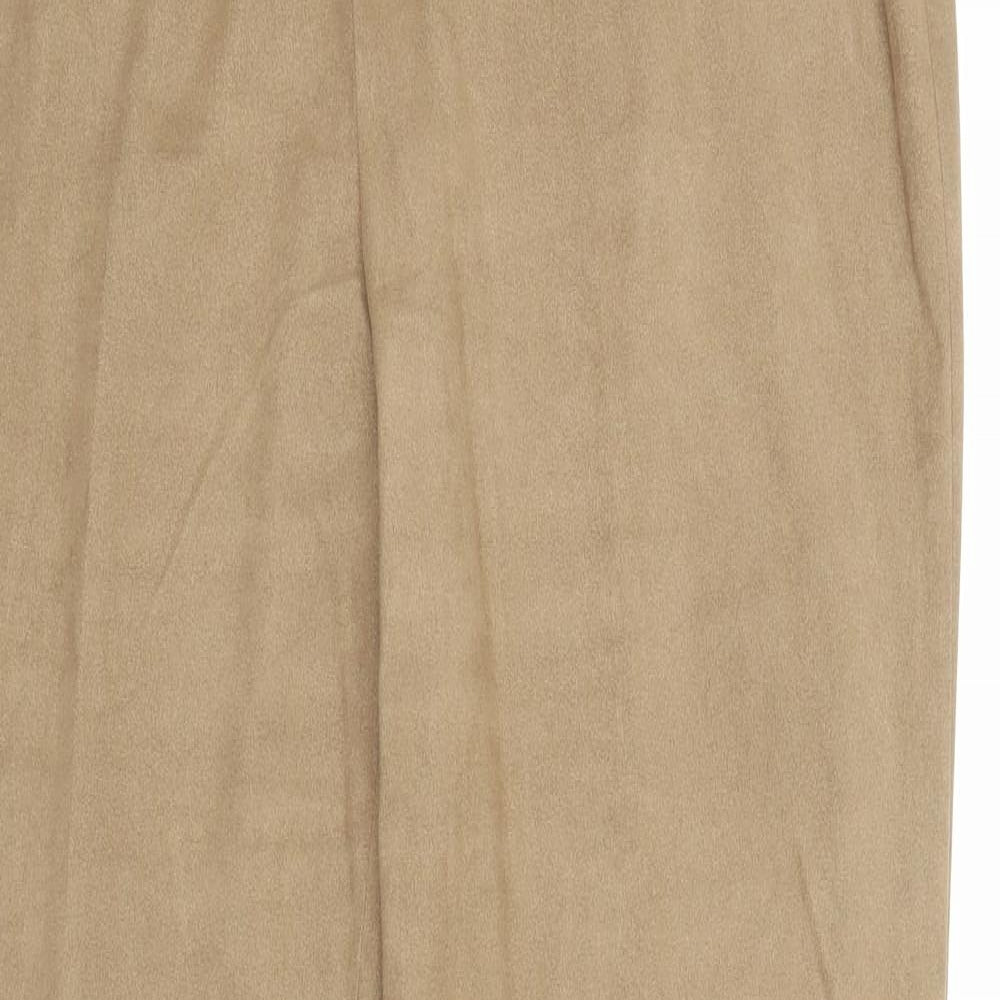 Womens UK Size 14 NEXT Regular Fit  Beige Trousers