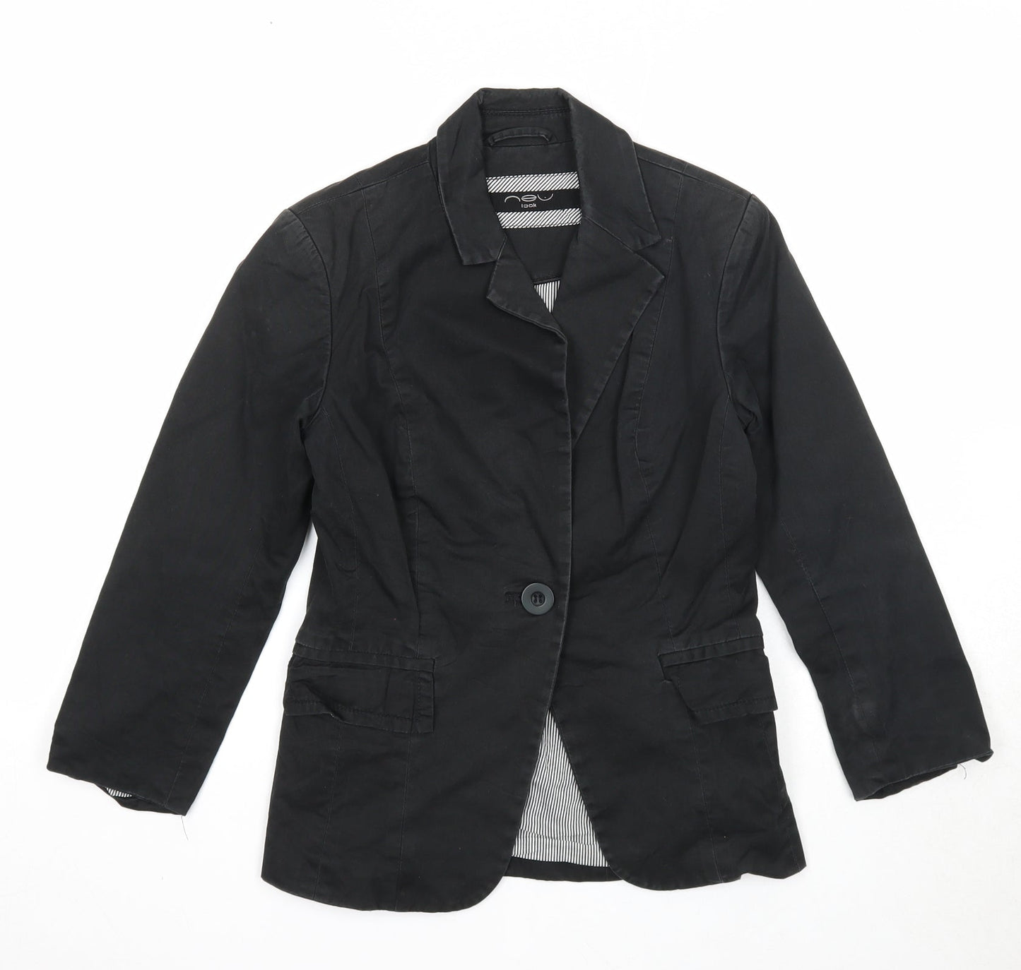 Womens UK Size 8 New Look Black Jacket