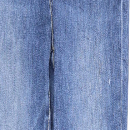Womens UK Size 27 in H&M Regular Fit Skinny Blue Jeans