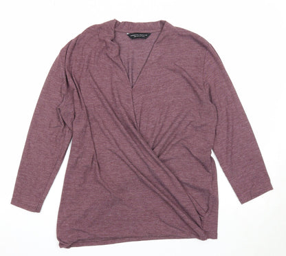Womens UK Size 12 Dorothy Perkins Purple Pullover Jumper