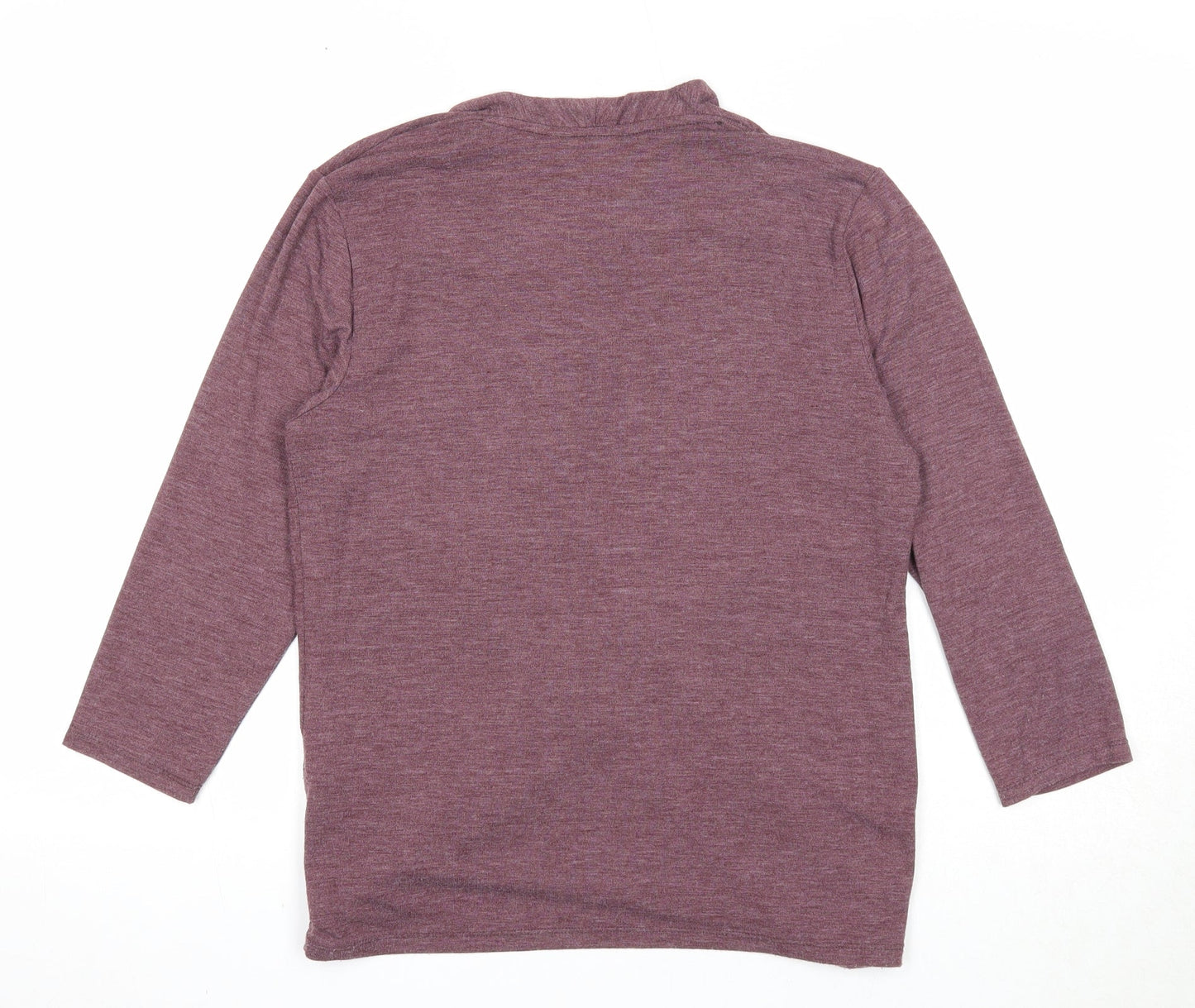 Womens UK Size 12 Dorothy Perkins Purple Pullover Jumper