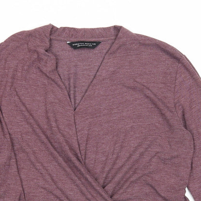 Womens UK Size 12 Dorothy Perkins Purple Pullover Jumper