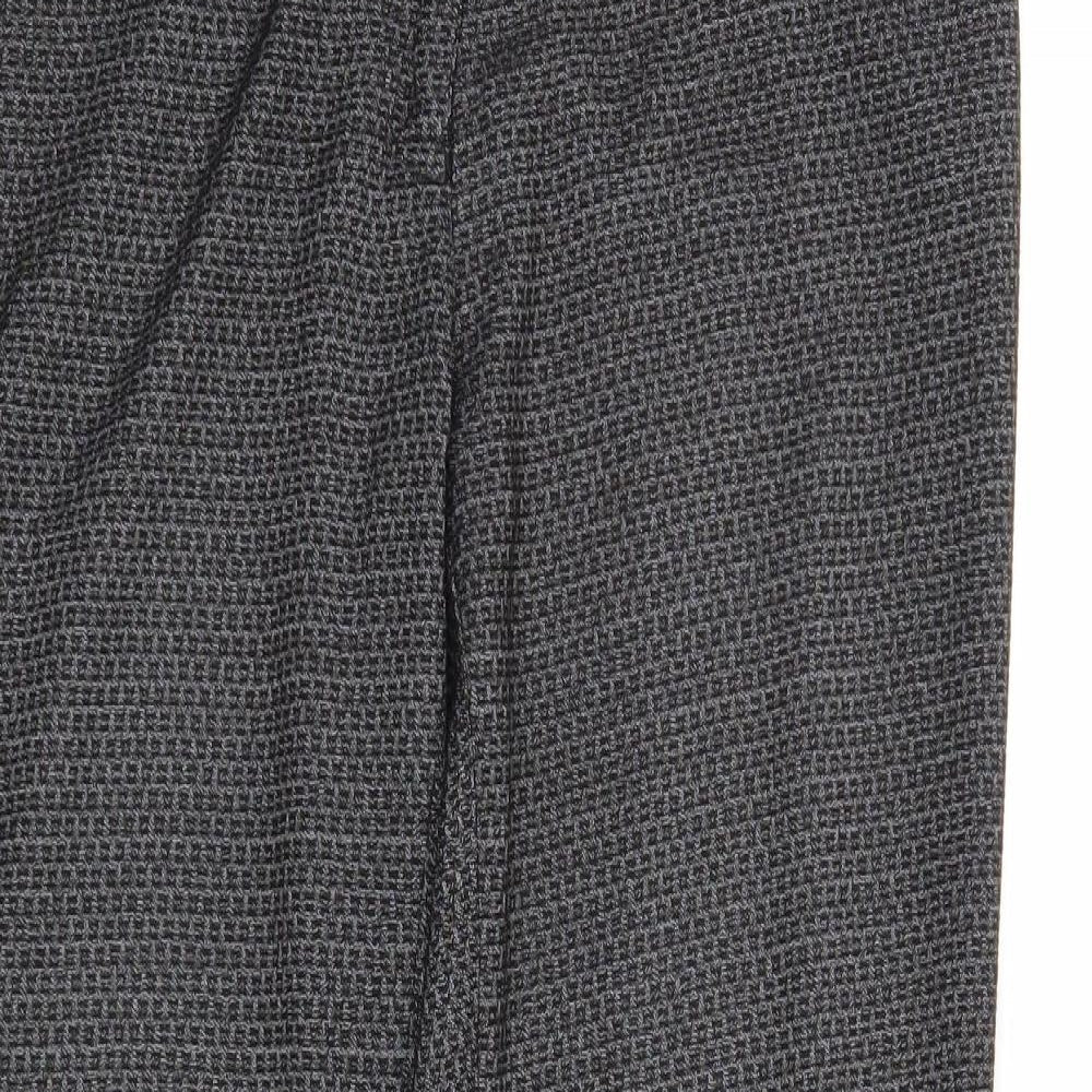 Womens UK Size 10 NEXT Regular Fit  Black Trousers
