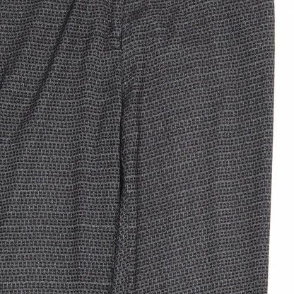 Womens UK Size 10 NEXT Regular Fit  Black Trousers