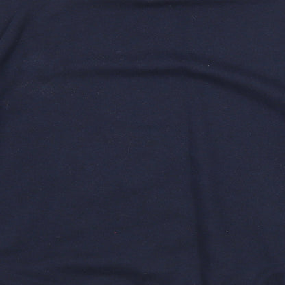 I SAW IT FIRST Womens Blue Cotton Pullover Sweatshirt Size S Pullover - Love
