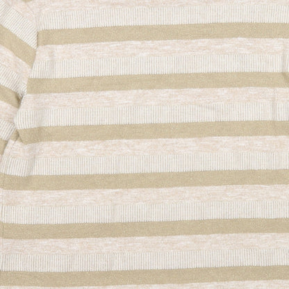 Womens UK Size 12 Marks and Spencer Beige Pullover Jumper
