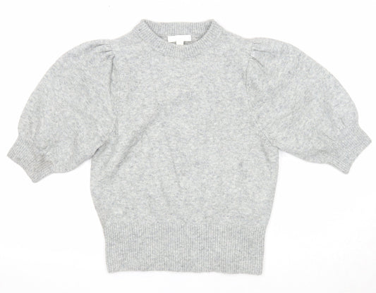 Womens UK Size S H&M Grey Pullover Jumper
