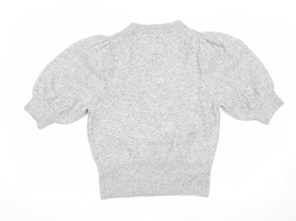 Womens UK Size S H&M Grey Pullover Jumper