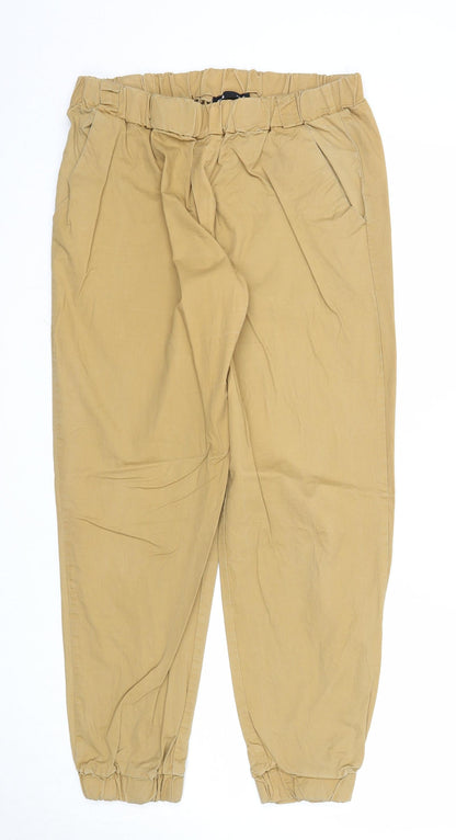 Womens UK Size XL Sinsay Regular Fit  Beige Trousers