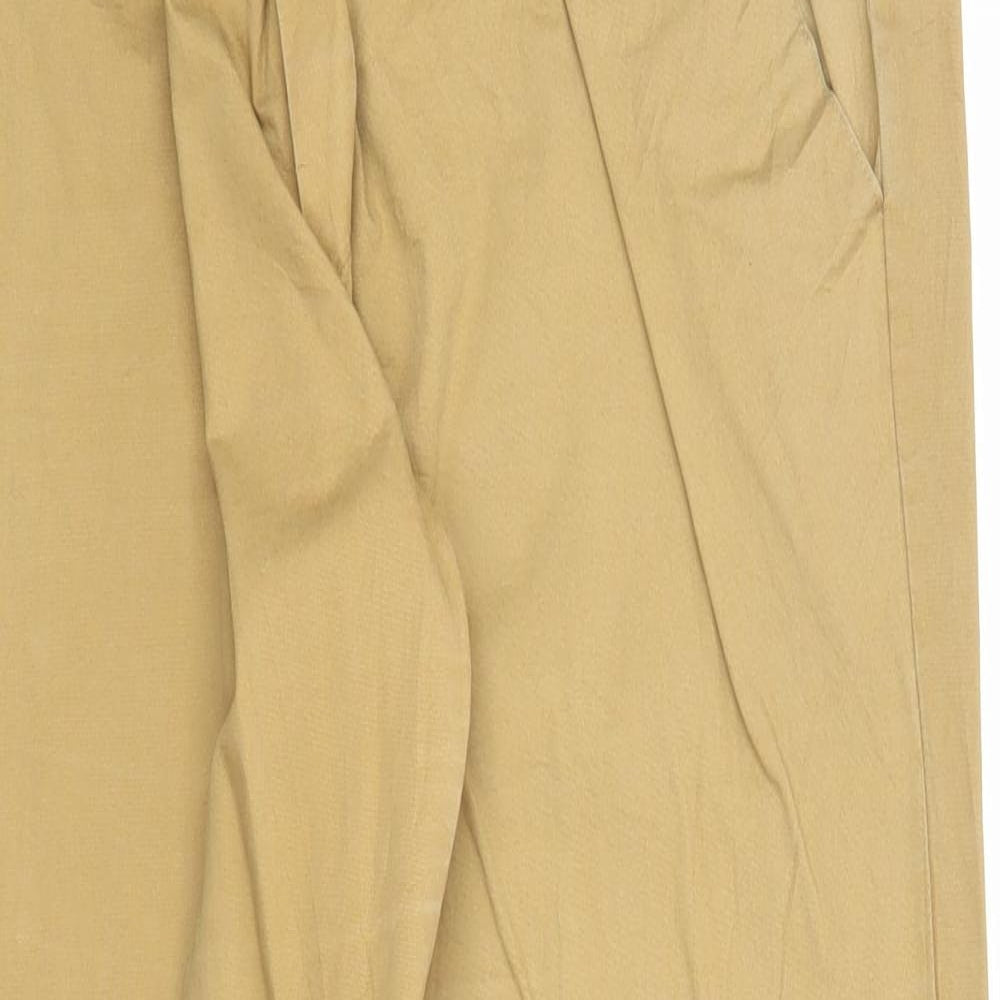 Womens UK Size XL Sinsay Regular Fit  Beige Trousers