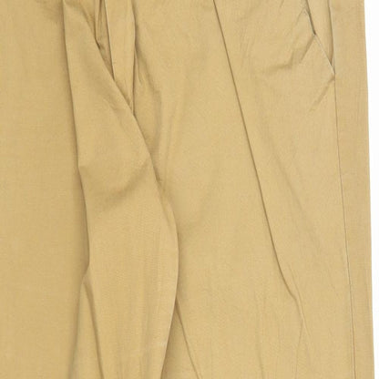 Womens UK Size XL Sinsay Regular Fit  Beige Trousers