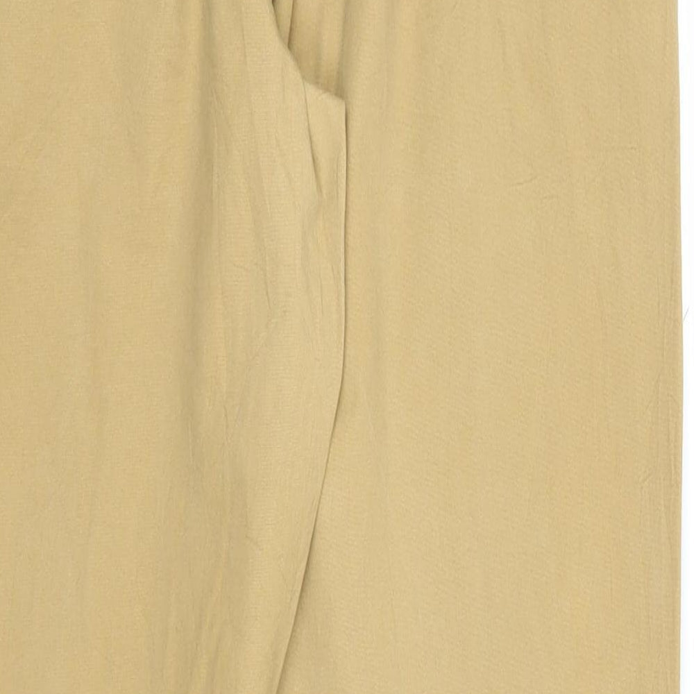 Womens UK Size XL Sinsay Regular Fit  Beige Trousers