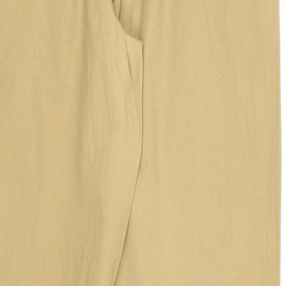 Womens UK Size XL Sinsay Regular Fit  Beige Trousers