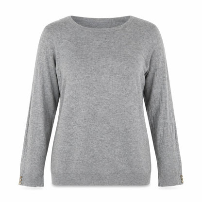 Womens UK Size 16 Dorothy Perkins Grey Pullover Jumper