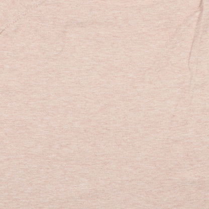 VERO MODA Womens Pink Round Neck Viscose Pullover Jumper Size S