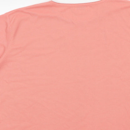 Womens UK Size XL Bonmarché Pink Basic T-Shirt