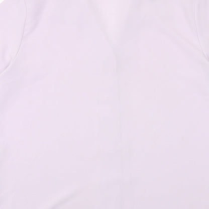 Womens UK Size 18 EWM Purple Basic Button-Up