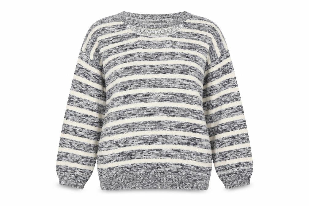 Womens UK Size 14 Dorothy Perkins Grey Pullover Jumper
