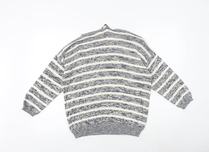 Womens UK Size 14 Dorothy Perkins Grey Pullover Jumper