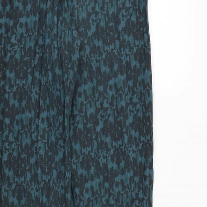 Womens UK Size 10 H&M Regular Fit Skinny Green Jeans