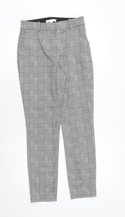 Womens UK Size 8 H&M Regular Fit  Grey Trousers