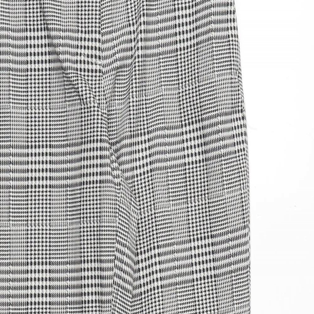 Womens UK Size 8 H&M Regular Fit  Grey Trousers