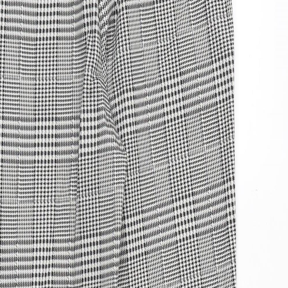 Womens UK Size 8 H&M Regular Fit  Grey Trousers