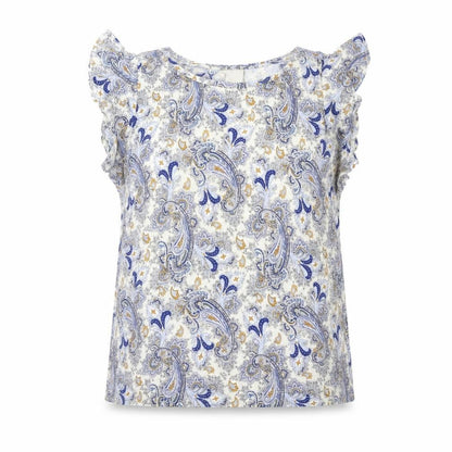 Womens UK Size M H&M Blue Basic Blouse