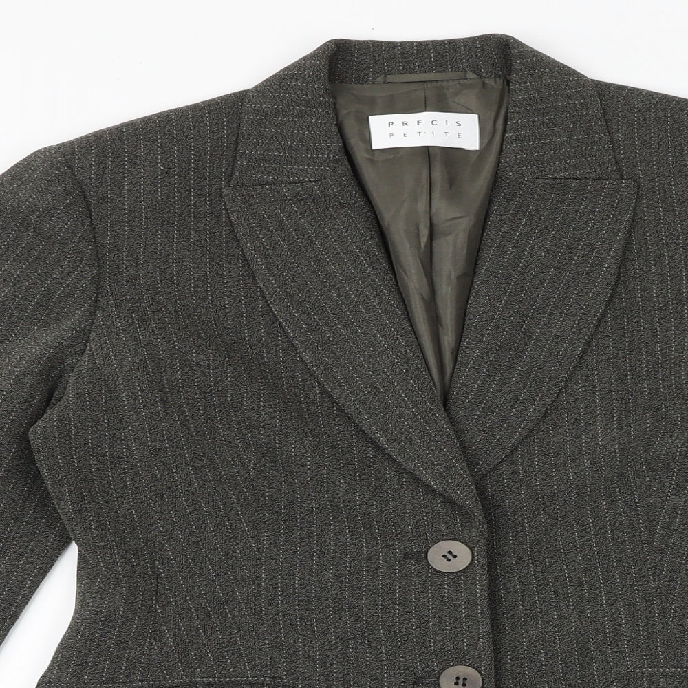 Womens UK Size 10 Precis Green Jacket