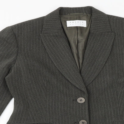 Womens UK Size 10 Precis Green Jacket