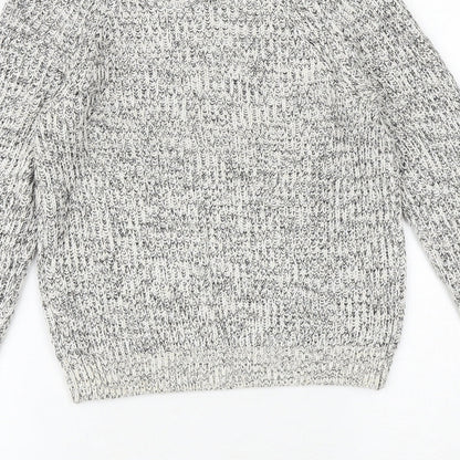 Womens UK Size XS H&M Grey Pullover Jumper