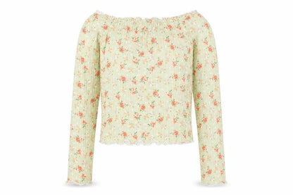Womens UK Size 8 New Look Green Basic Blouse