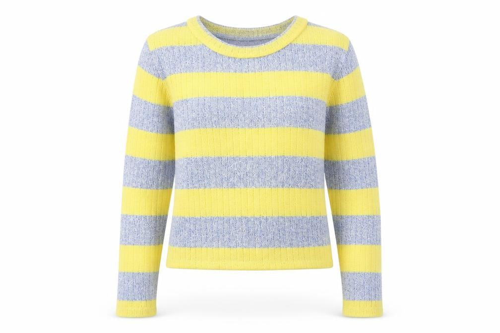 Womens UK Size S Bershka Multicoloured Pullover Jumper