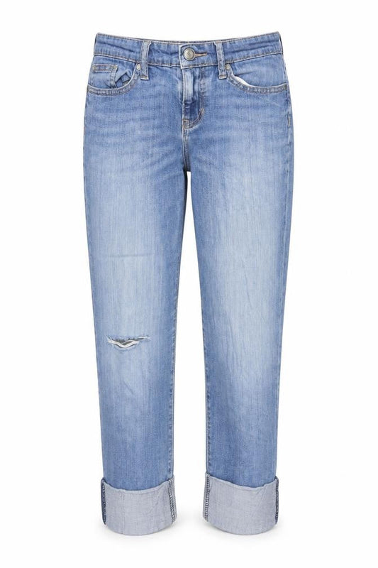 Womens UK Size 6 Gap Regular Fit Straight Blue Jeans