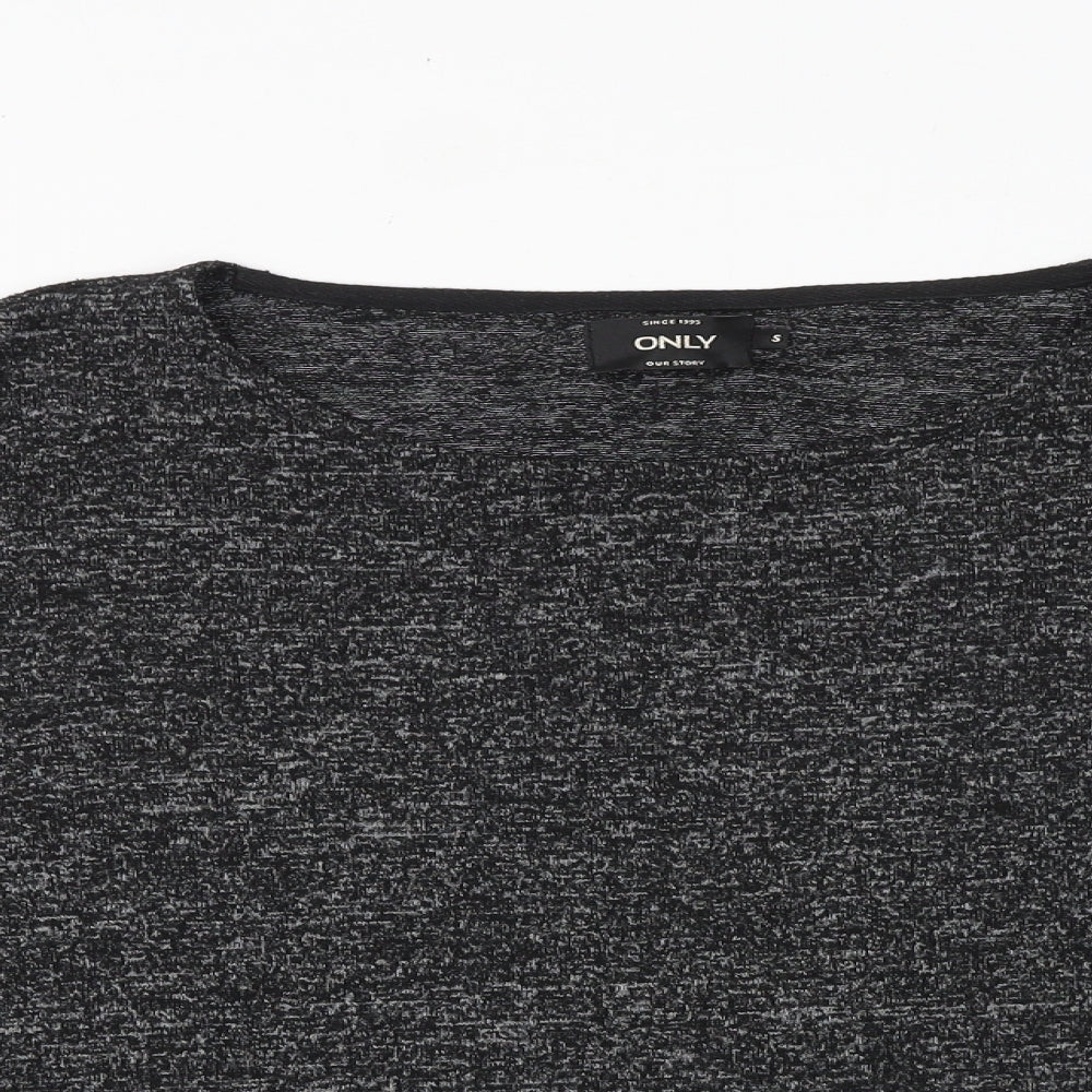 Womens UK Size S Only Black Pullover Jumper