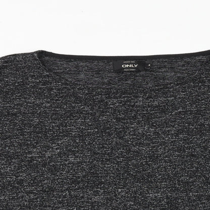Womens UK Size S Only Black Pullover Jumper