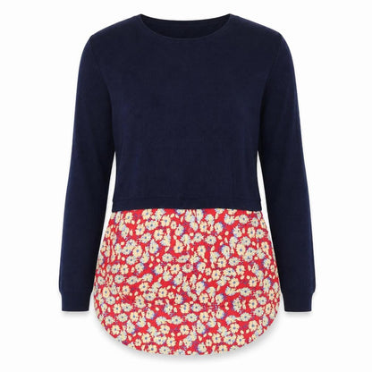 Womens UK Size 8 NEXT Blue Pullover Jumper