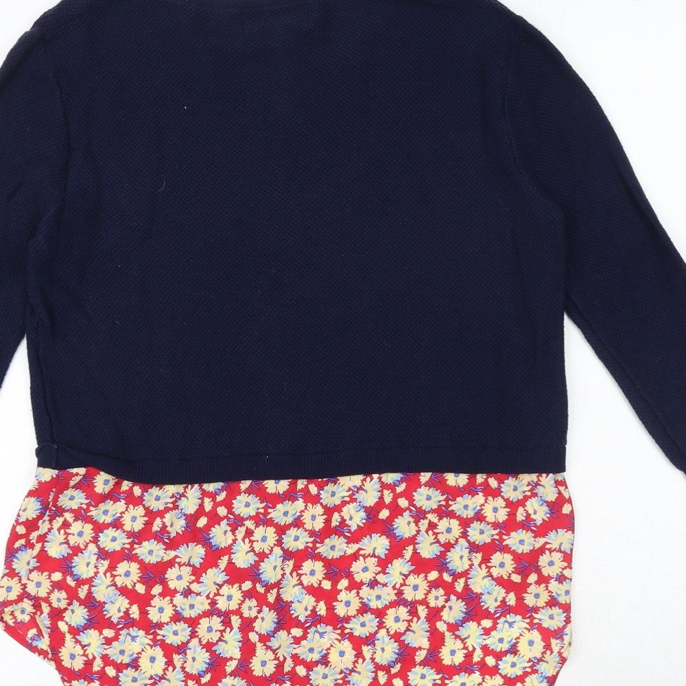 Womens UK Size 8 NEXT Blue Pullover Jumper
