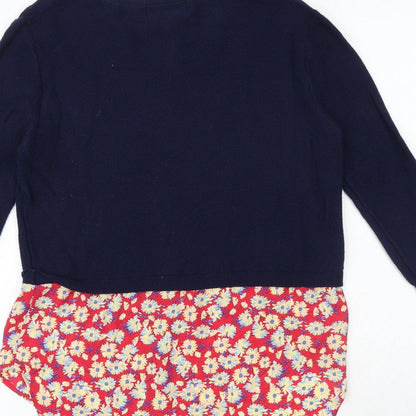 Womens UK Size 8 NEXT Blue Pullover Jumper