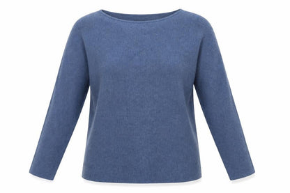 Womens UK Size XS H&M Blue Pullover Jumper