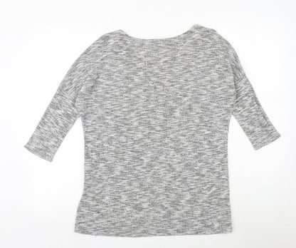 Womens UK Size M H&M Grey Pullover Jumper