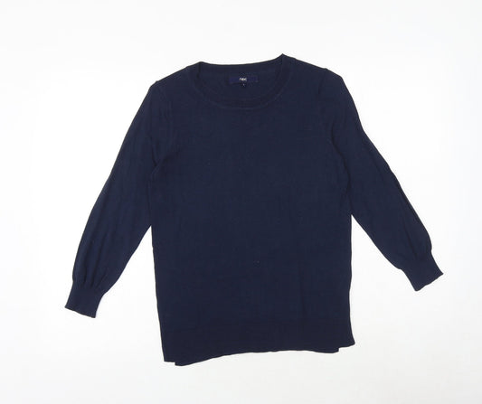 Womens UK Size 6 NEXT Blue Pullover Jumper