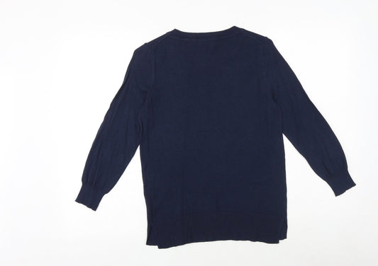 Womens UK Size 6 NEXT Blue Pullover Jumper