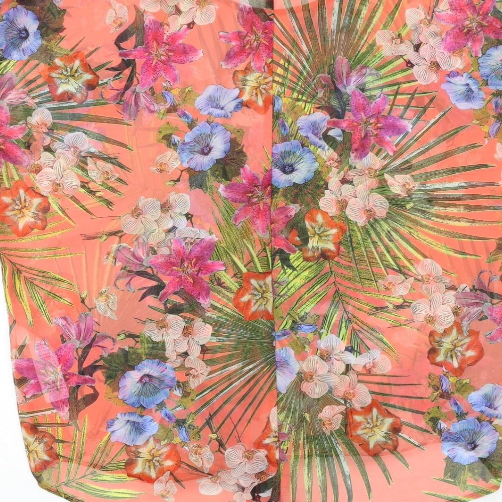 Womens UK Size 12 Etam Multicoloured Basic Blouse